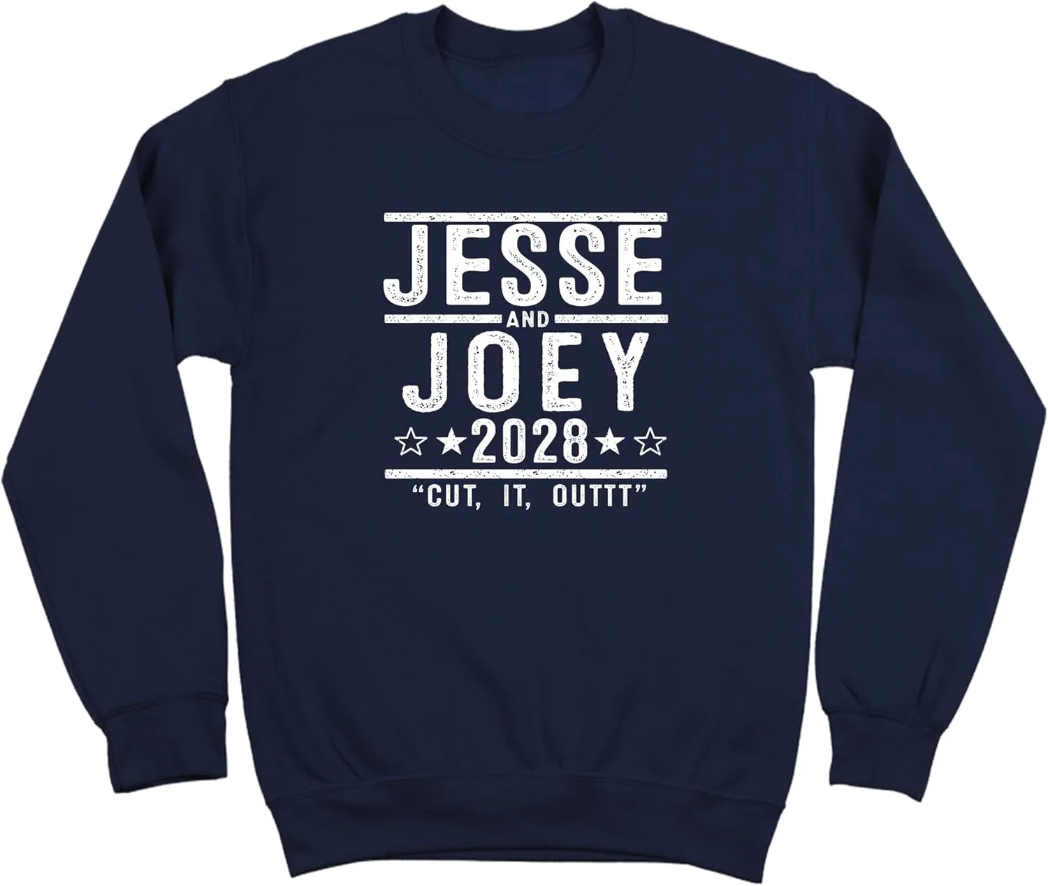 

Donkey Tees JESSE AND JOEY 2028 - свитшот с юмором из сериала 90-х-6X