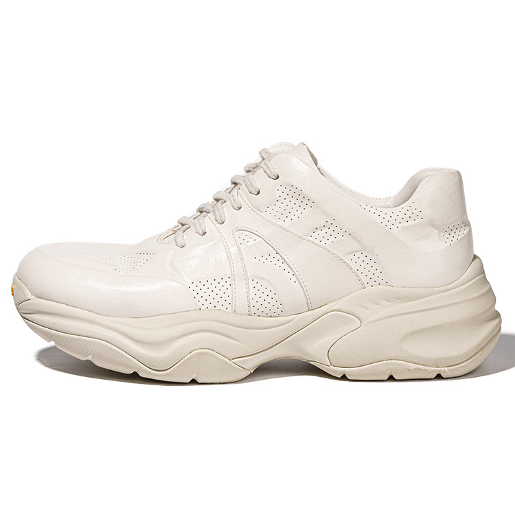 

Dreambo Низкие массивные кроссовки мужские Dreambox, белые перфорированные