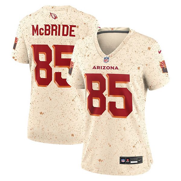 

Женская футболка Trey McBride Natural Arizona Cardinals 2025 Rivalries Collection Nike