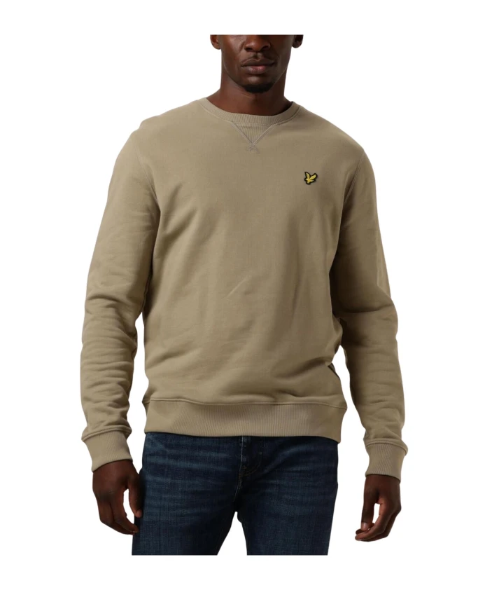 

Свитер с круглым вырезом Lyle & Scott, зеленый