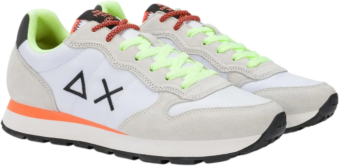 Кроссовки SUN68 Deportiva Tom Fluo, White — фото 3