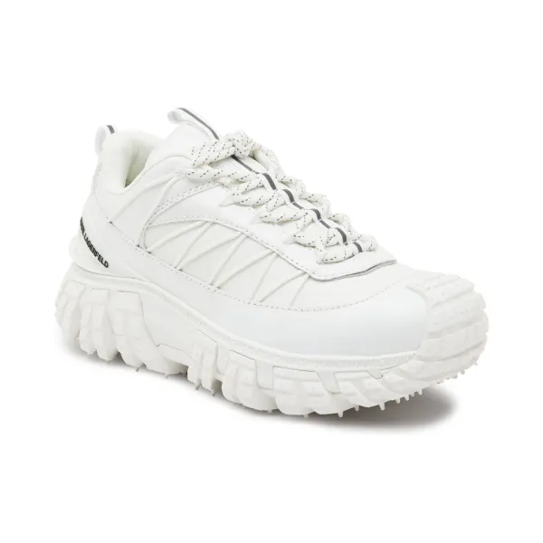Кроссовки K/trail kc kross с добавлением кожи Karl Lagerfeld, белый