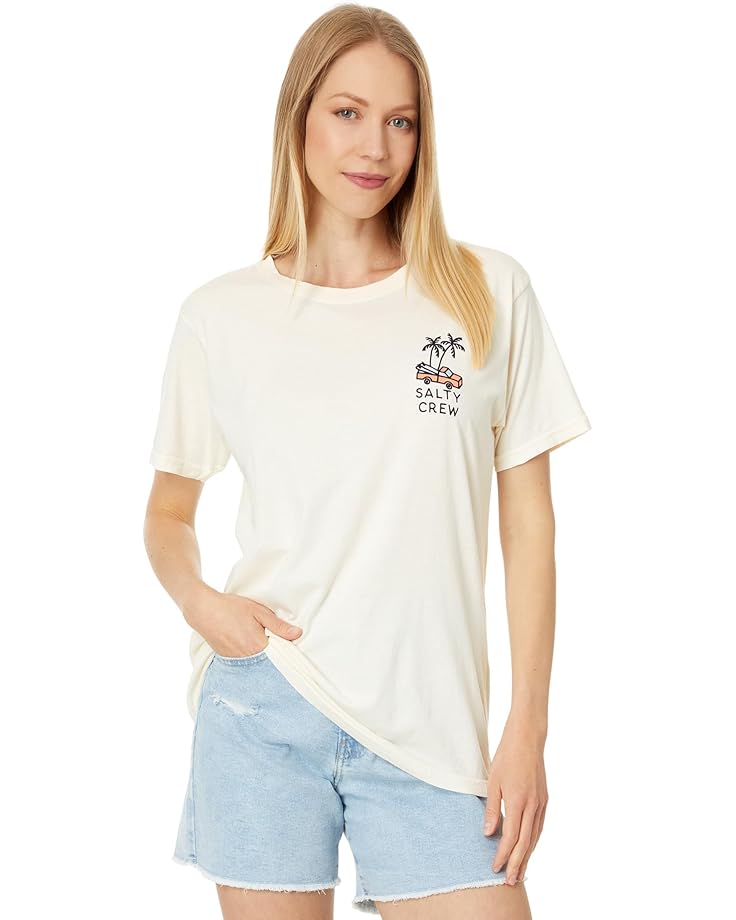 

Футболка Salty Crew Lookout Boyfriend Tee, цвет Off White