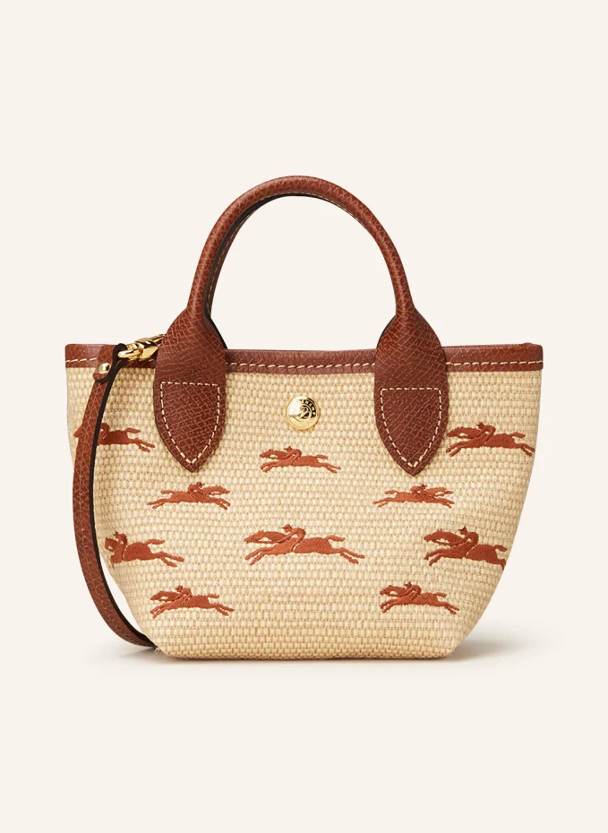 

Сумка через плечо le panier pliage xs Longchamp, коричневый