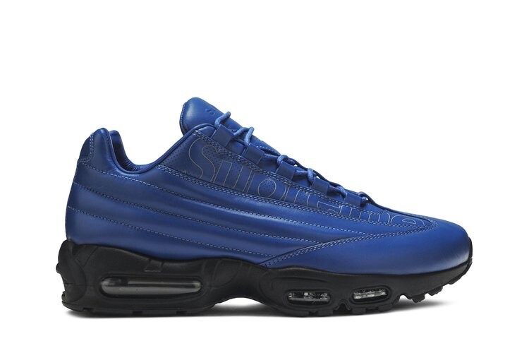 

Кроссовки Nike Supreme x Air Max 95 Lux 'Hyper Cobalt', синий