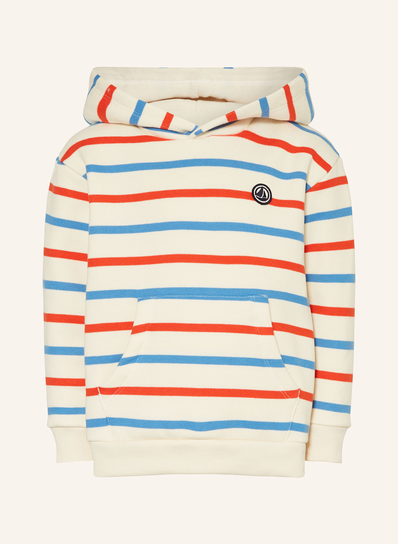 

Толстовка с капюшоном Petit Bateau, мультиколор