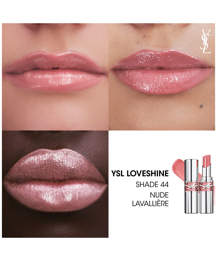 Губная помада Yves Saint Laurent Loveshine, оттенок 44 Nude Lavalliere — фото 2