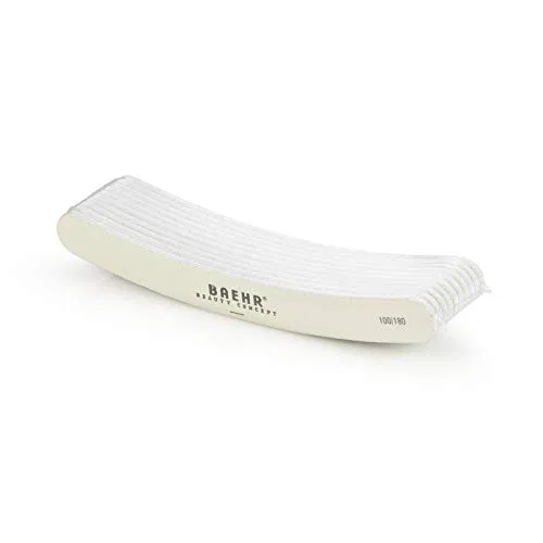 Набор пилок для ногтей BAEHR Banana Professional, 100/180 грит, 10 шт. ‎Baehr — фото 2