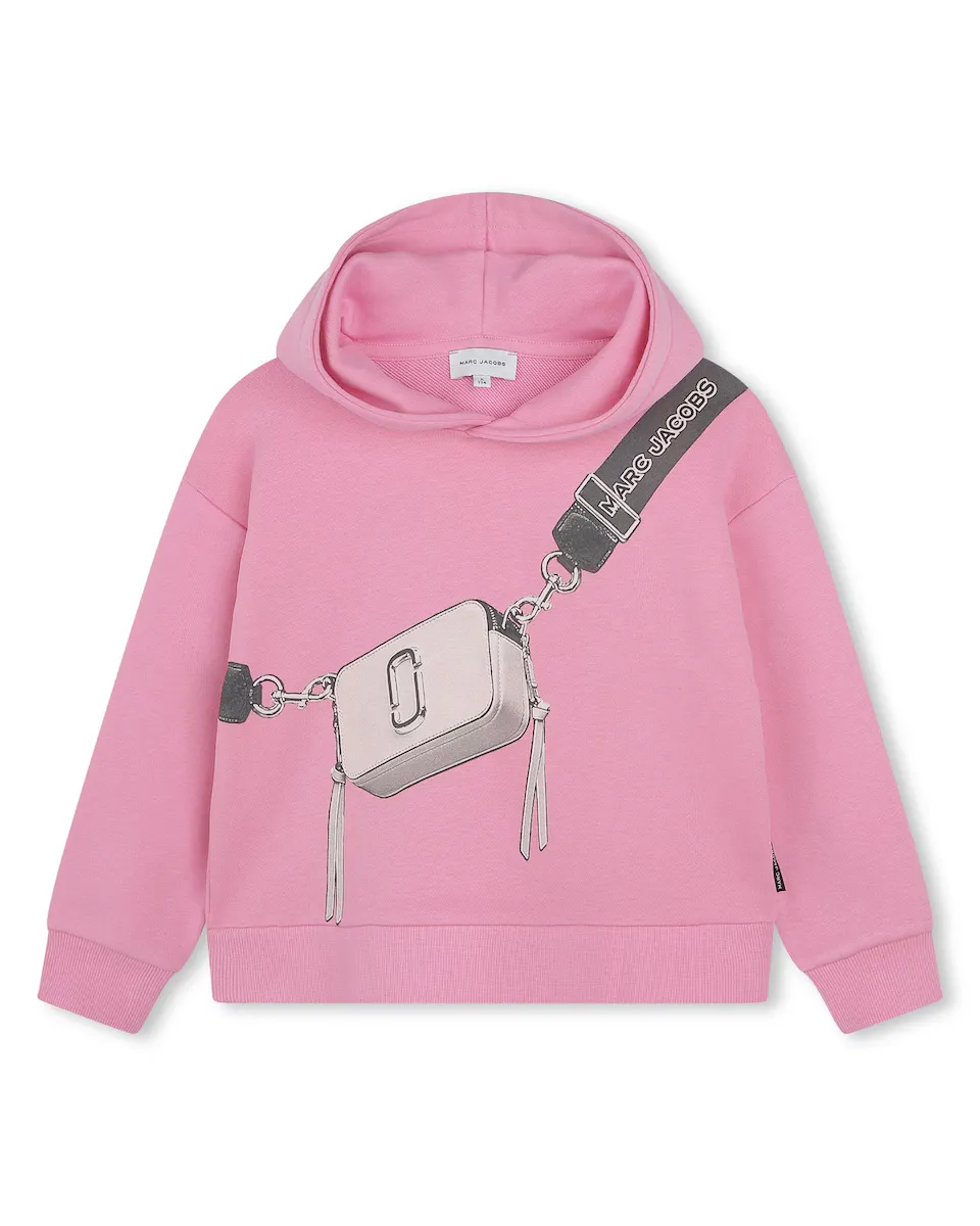

Худи Trompe l'oeil Marc Jacobs, розовый
