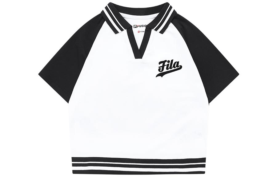 

Футболка поло женская стандартная белая FILA FUSION