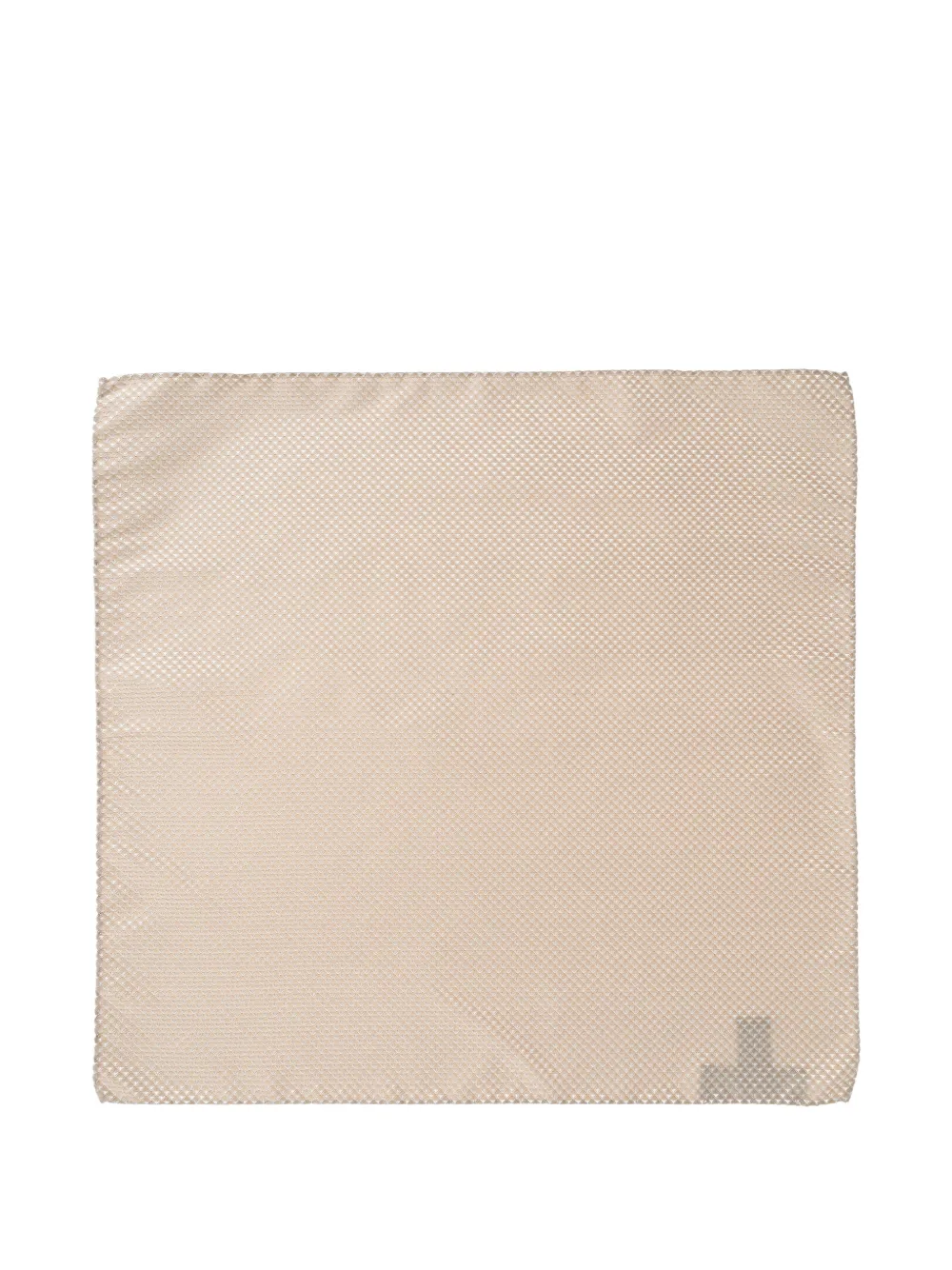 

Шелковый платок для нагрудного кармана Emporio Armani, бежевый