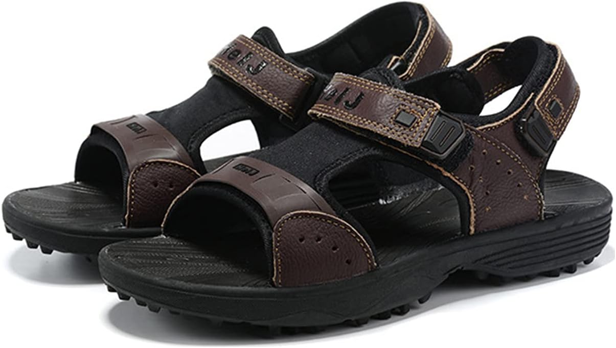 

Мужские гольф-кроссовки WJFGGXHK Профессиональные водонепроницаемые кроссовки для гольфа на открытом воздухе, противоскользящие сандалии для прогулок, черный