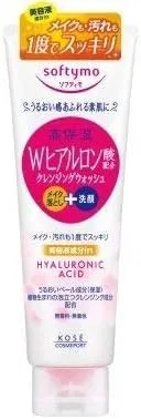 Набор пенок для умывания Kose Softymo Super Cleansing Wash с гиалуроновой кислотой, 190 г, 24 шт.