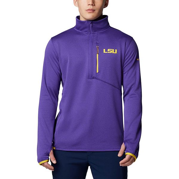 

Мужская фиолетовая куртка LSU Tigers Park View Grid Fleece Omni-Wick с полузастежкой Columbia