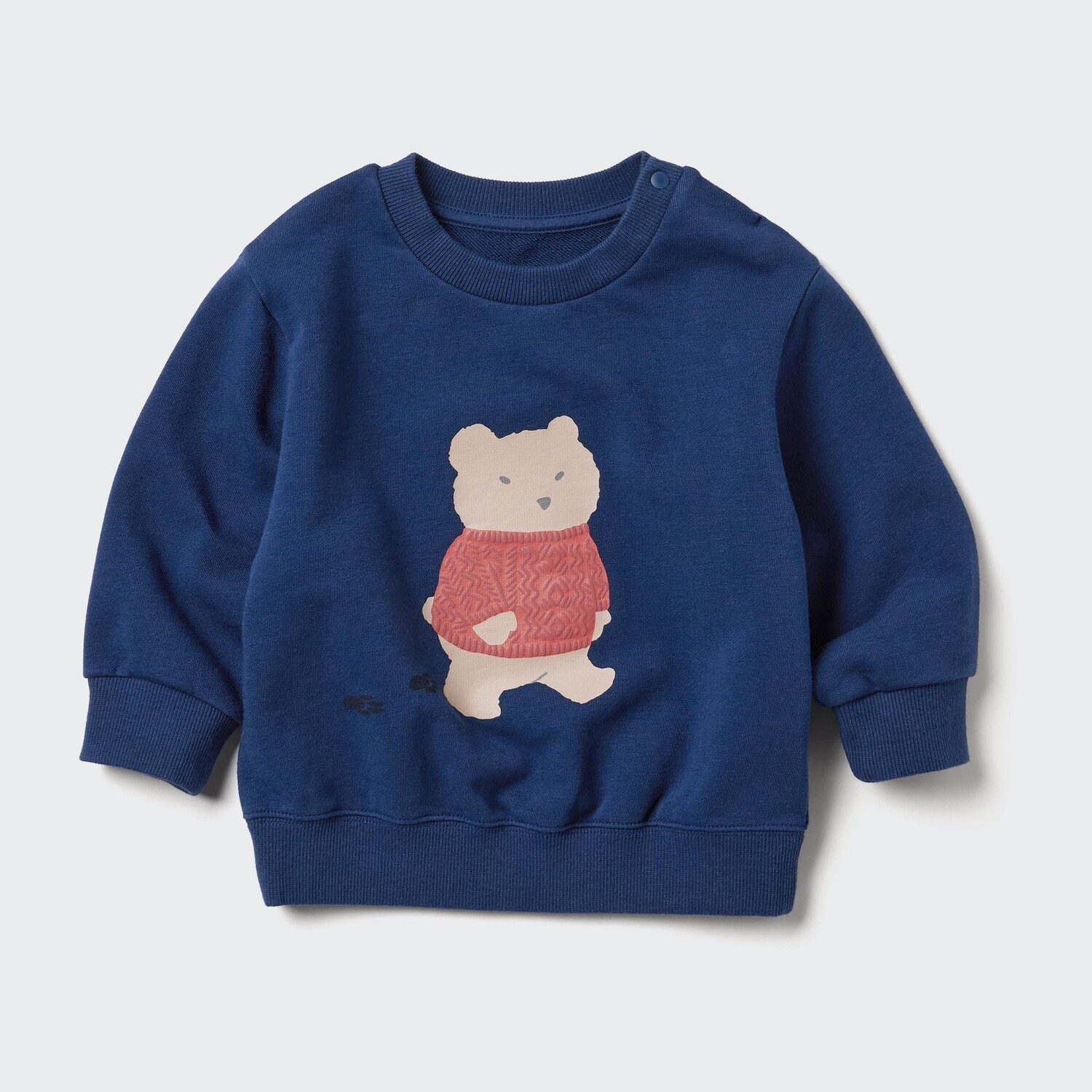 

Толстовка с рисунком Uniqlo, синий