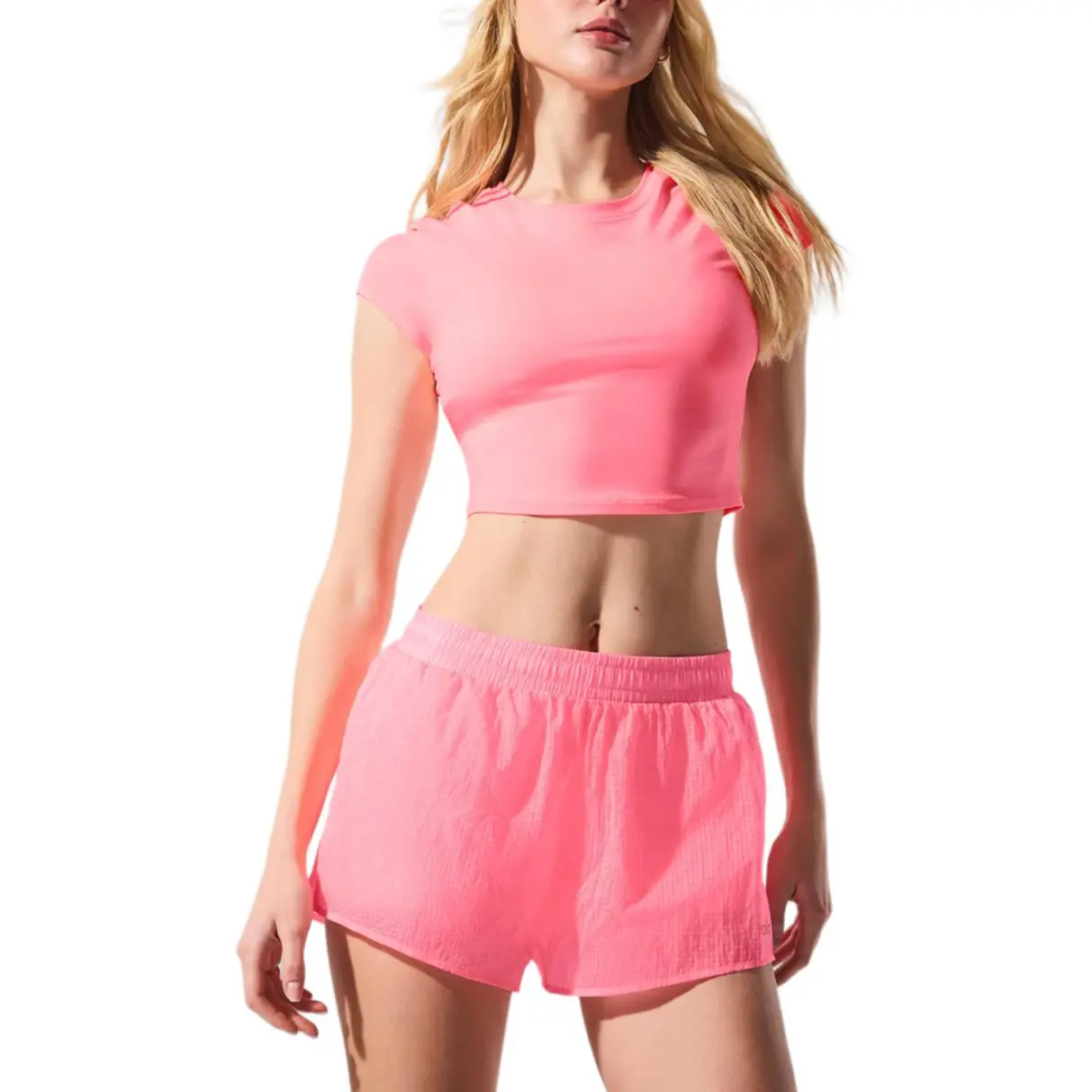 

Футболка женская с круглым вырезом, умеренно прямого кроя Alo Yoga, neon bubble gum/neon bubblegum, Розовый, Футболка женская с круглым вырезом, умеренно прямого кроя Alo Yoga, neon bubble gum/neon bubblegum