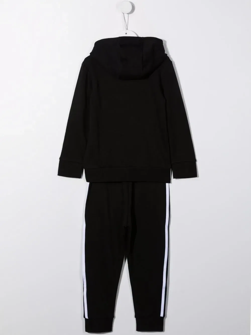 Спортивный костюм с логотипом Adidas Kids, черный — фото 2