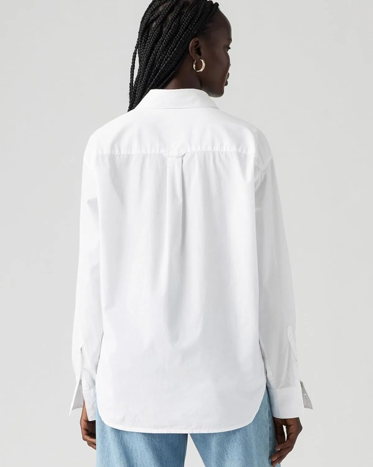 Блуза свободного кроя Harlie Boyfriend Shirt, Levi's, белый — фото 3