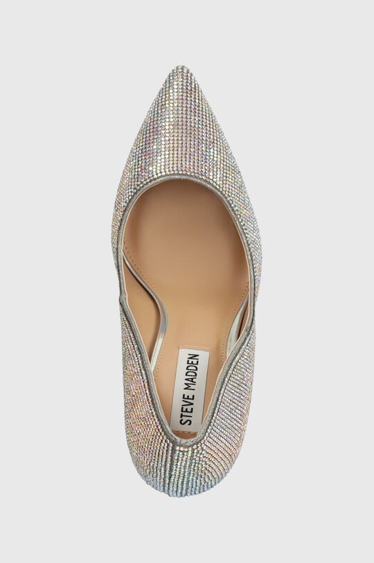 Туфли Evelyn-R на шпильке Steve Madden, серебро — фото 4