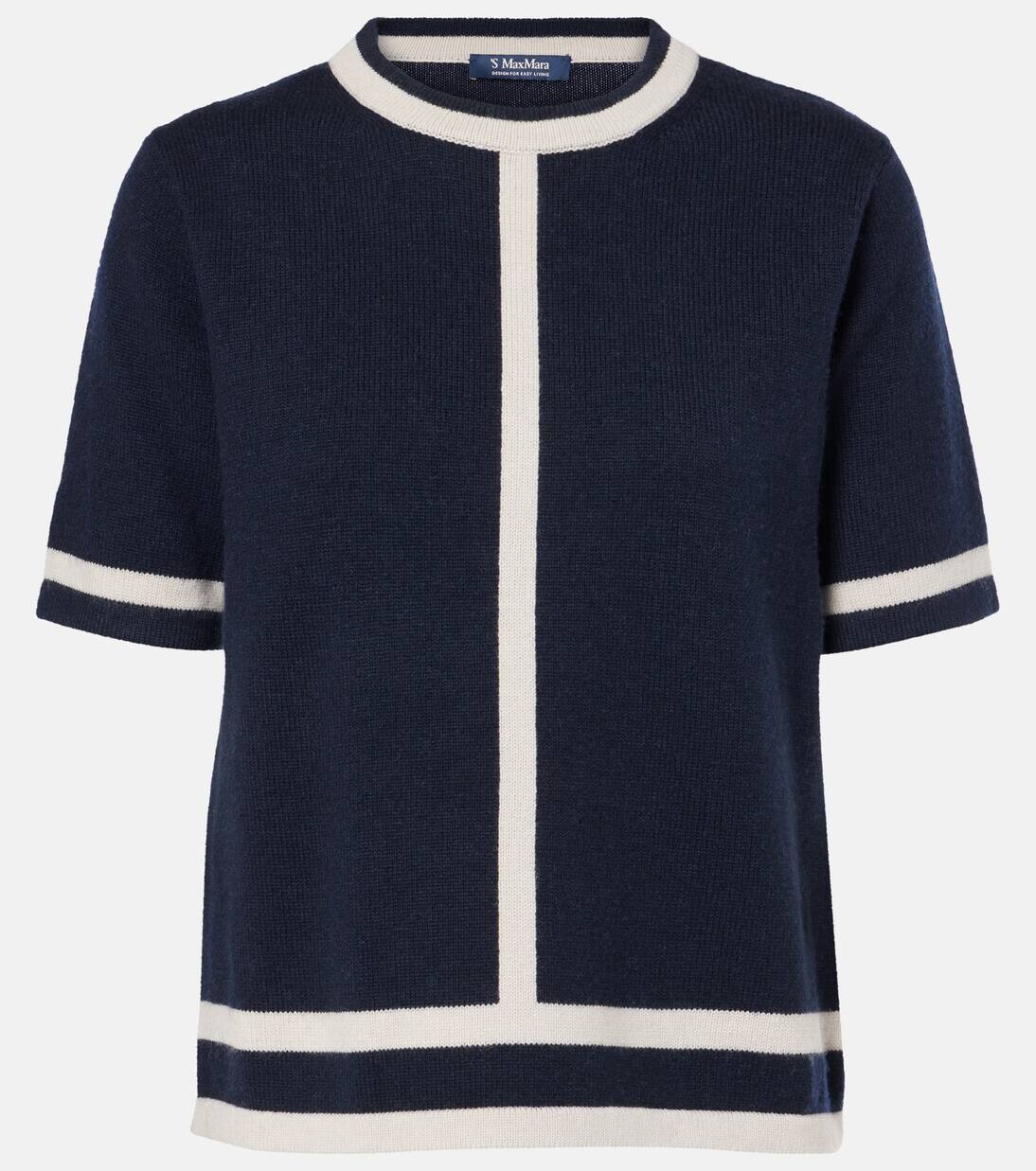 

Обычный топ из шерсти и кашемира 'S Max Mara, цвет classic dark