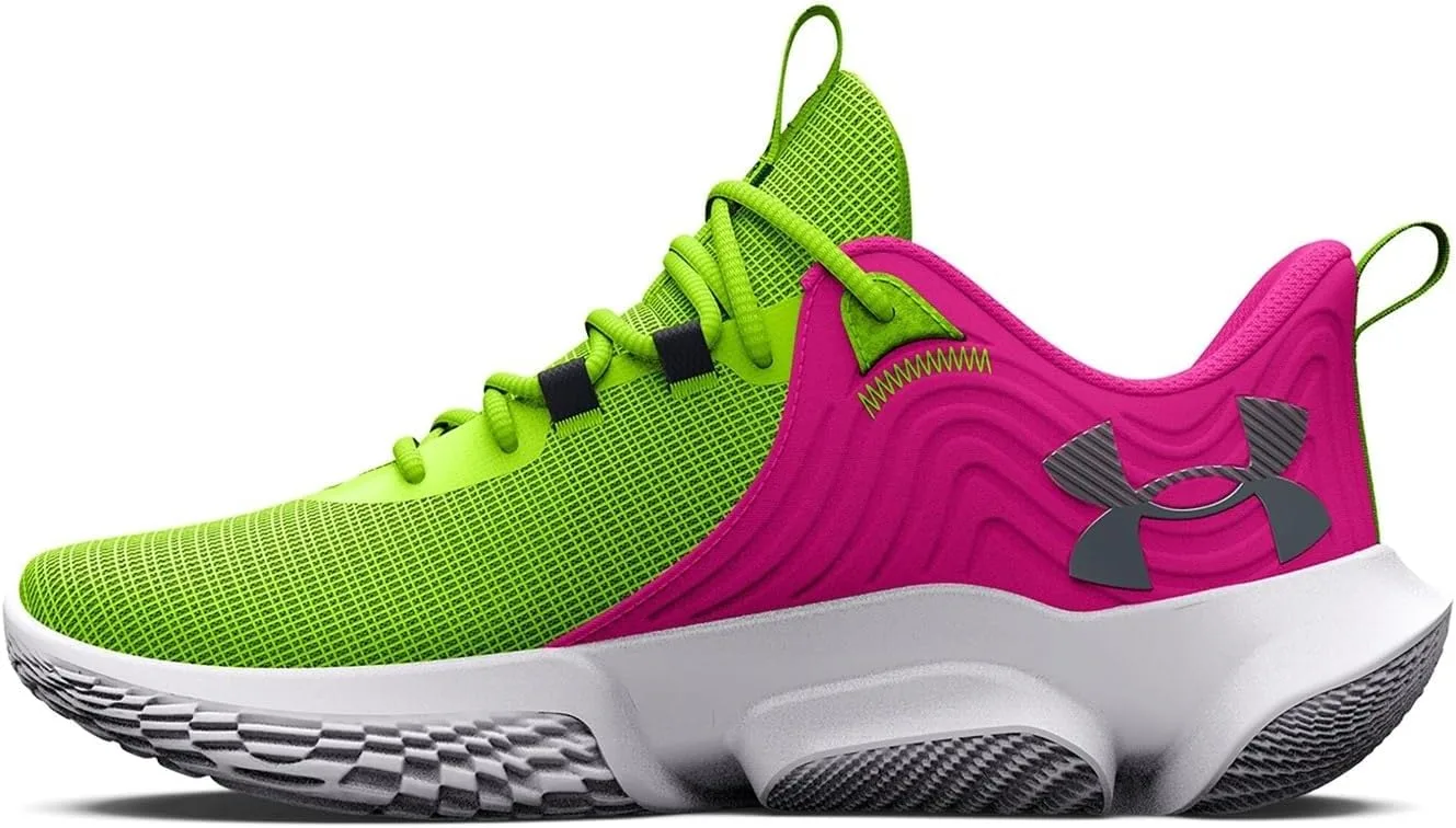 Кроссовки Under Armor Flow Futr X2 MM Scarpa da Basket Unisex Under Armour, синий/розовый — фото 2