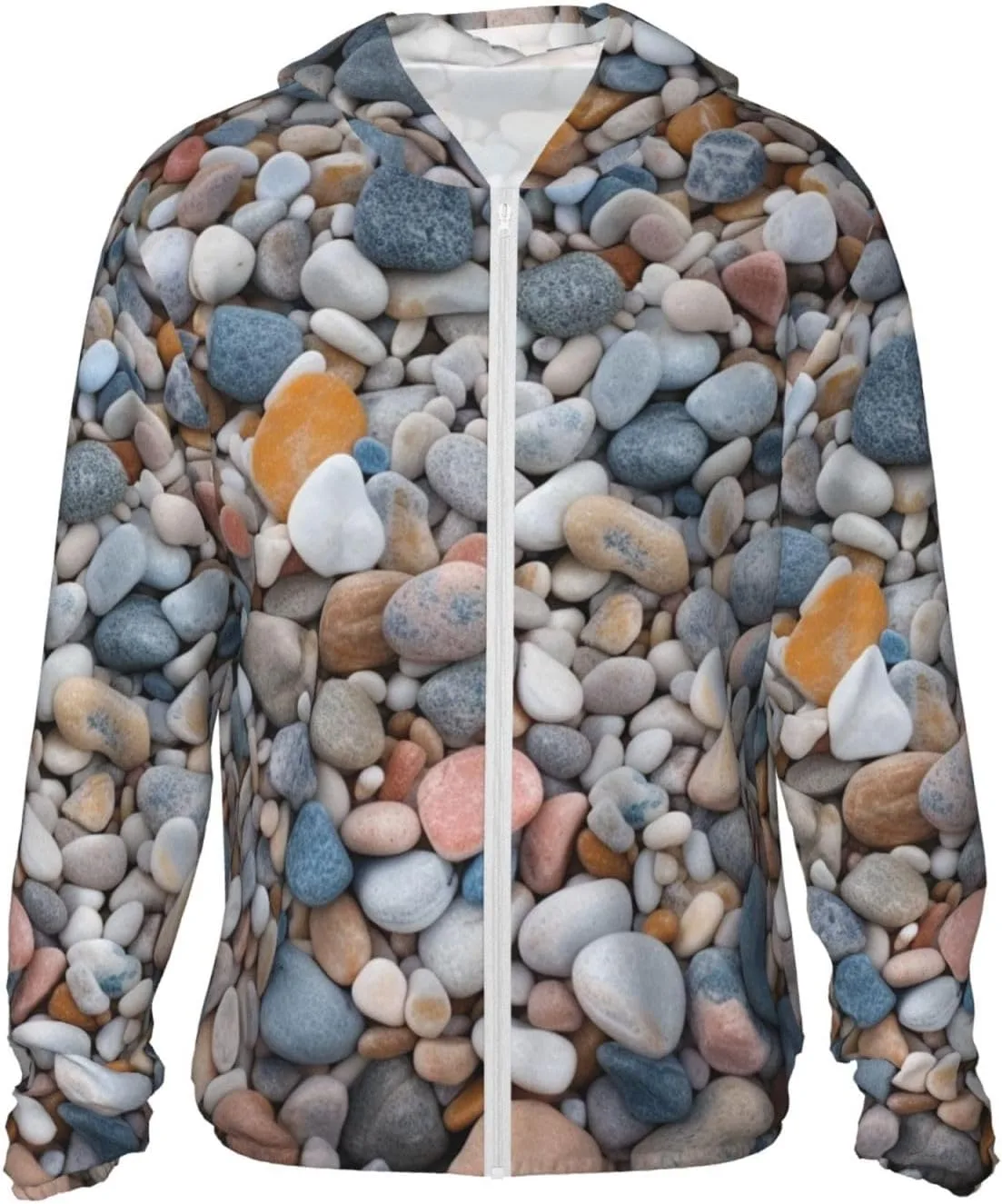 

Безрукавка с капюшоном для защиты от солнца Unisex, UPF 50+, длинный рукав BSCKKDMN