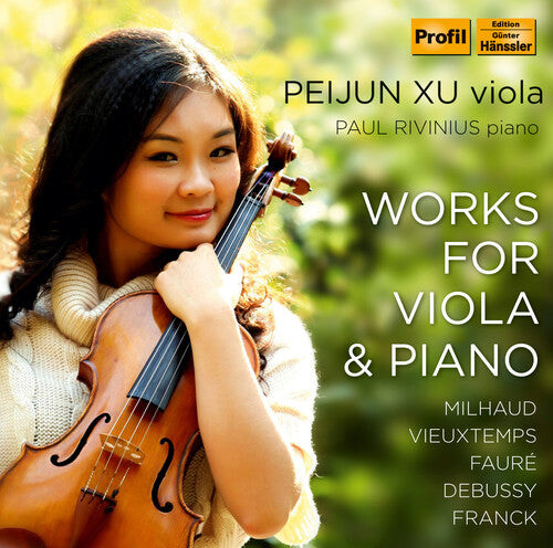 

CD диск Vieuzxtemps / Milhaud / Franck / Xu / Rivinius: Works for Viola & Pno