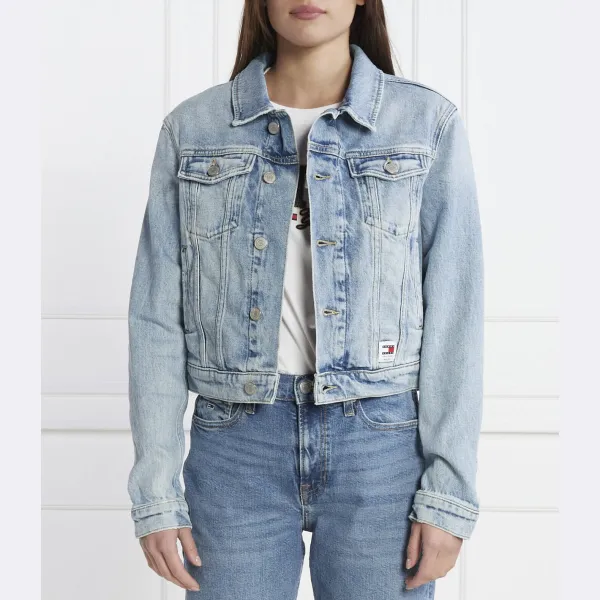 

Джинсовая куртка узкого кроя Izzie Tommy Hilfiger, синий