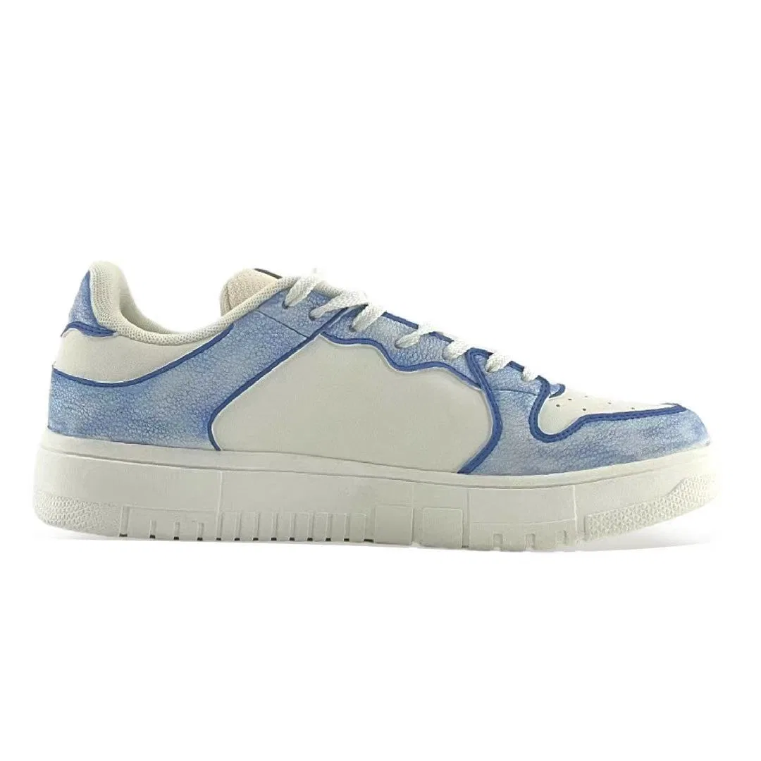 Кроссовки скейтбординговые PEAK Air Force 1 Blue White — фото 3