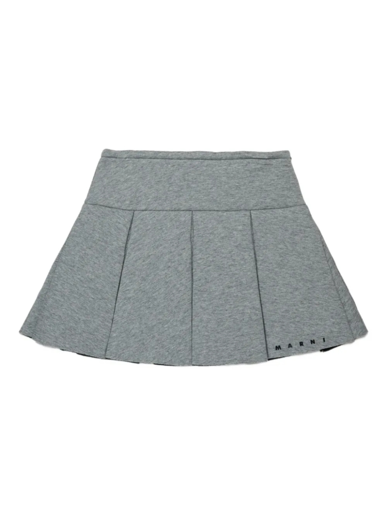 

Marni Kids юбка с логотипом, серый