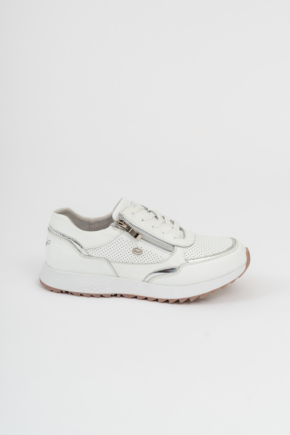 

Кроссовки Budmil, белый/серебряный