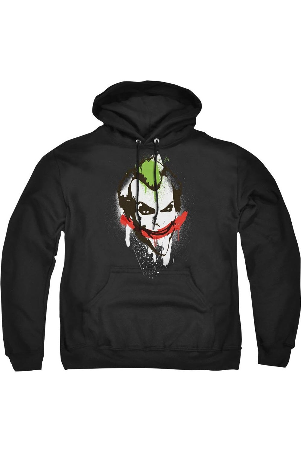 

Толстовка с капюшоном Batman Joker Big Face для взрослых Gildan, черный