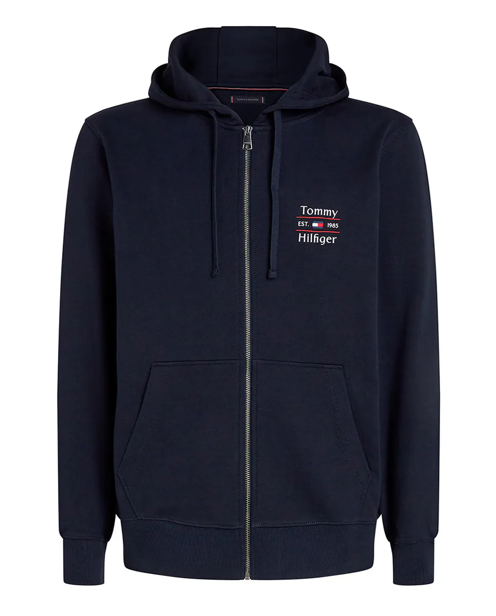 

Мужской свитшот с застежкой-молнией Tommy Hilfiger, тёмно-синий