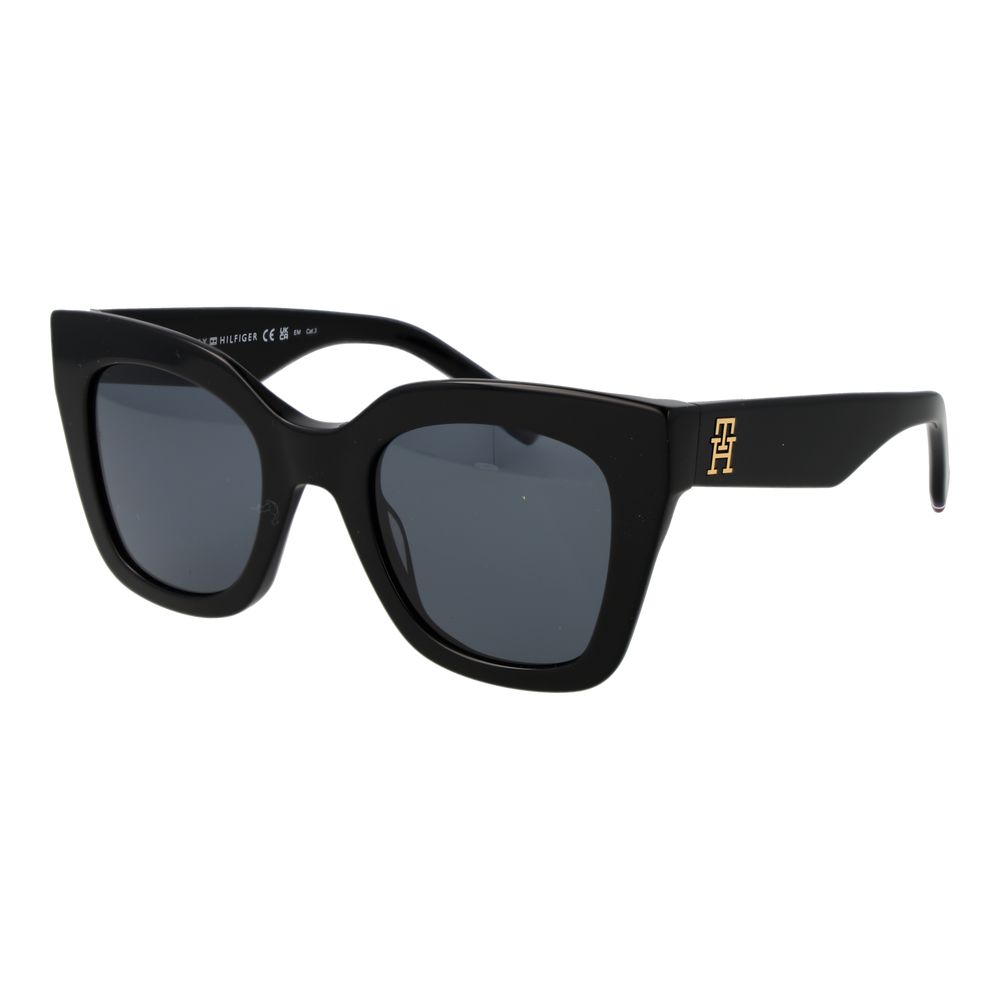 

Черные женские солнцезащитные очки Tommy Hilfiger, Black