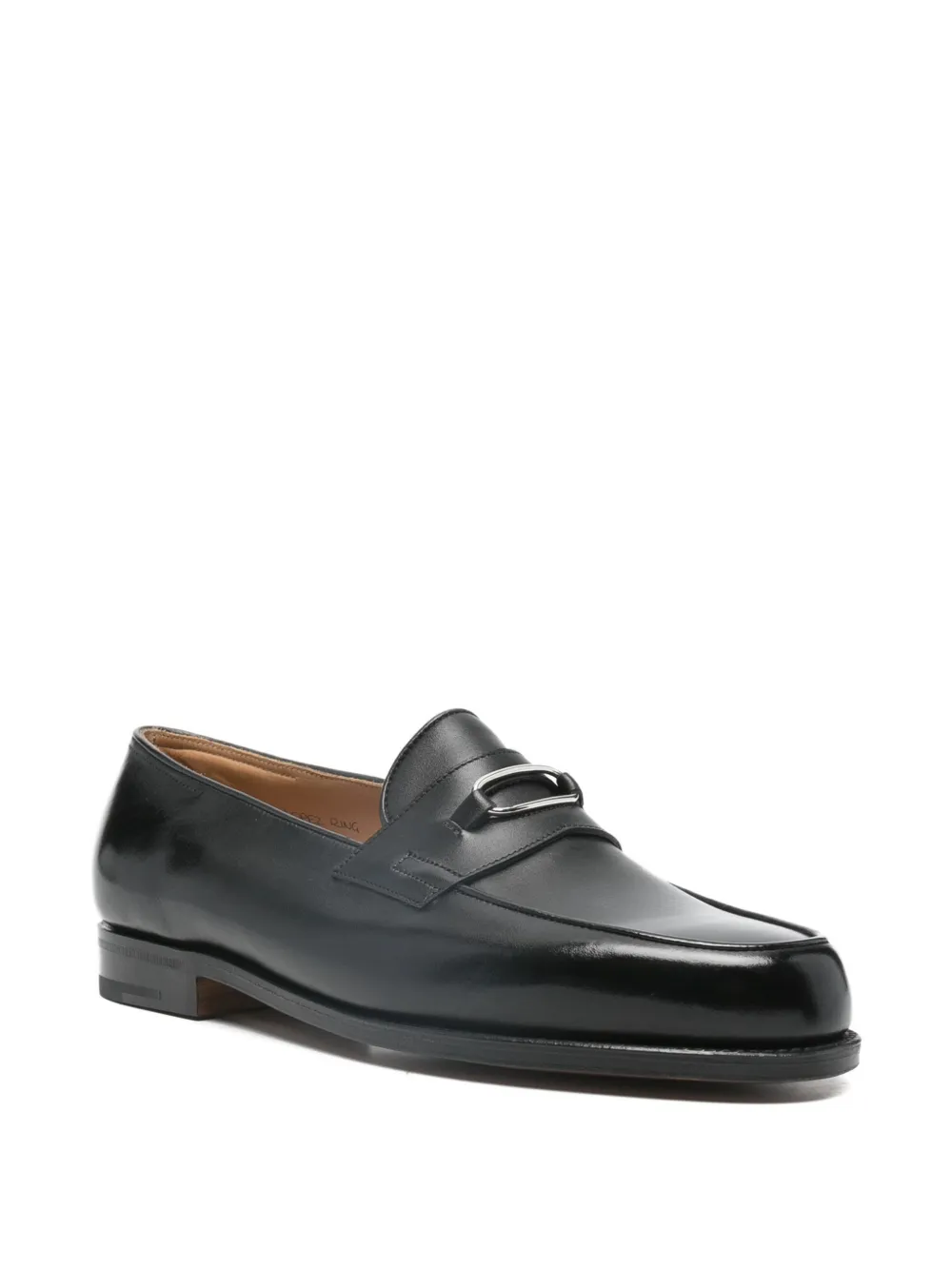 Лоферы с металлической перемычкой John Lobb, черный — фото 2