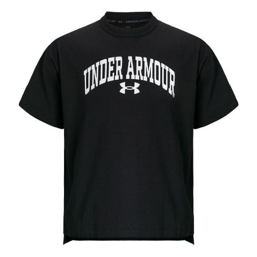 

Футболка Under Armour APAC Half Sleeve Wordmark Logo T-shirt 'Black', черный