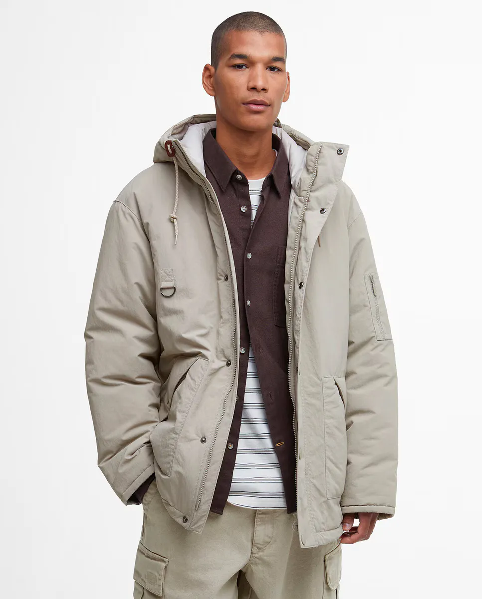 

Водонепроницаемая куртка с капюшоном Barbour, бежевый