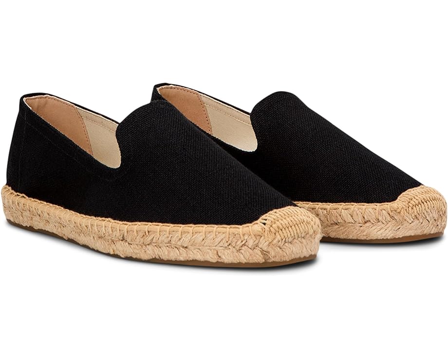 

Туфли на плоской подошве Soludos Smoking Slipper Espadrille, цвет Noche Black