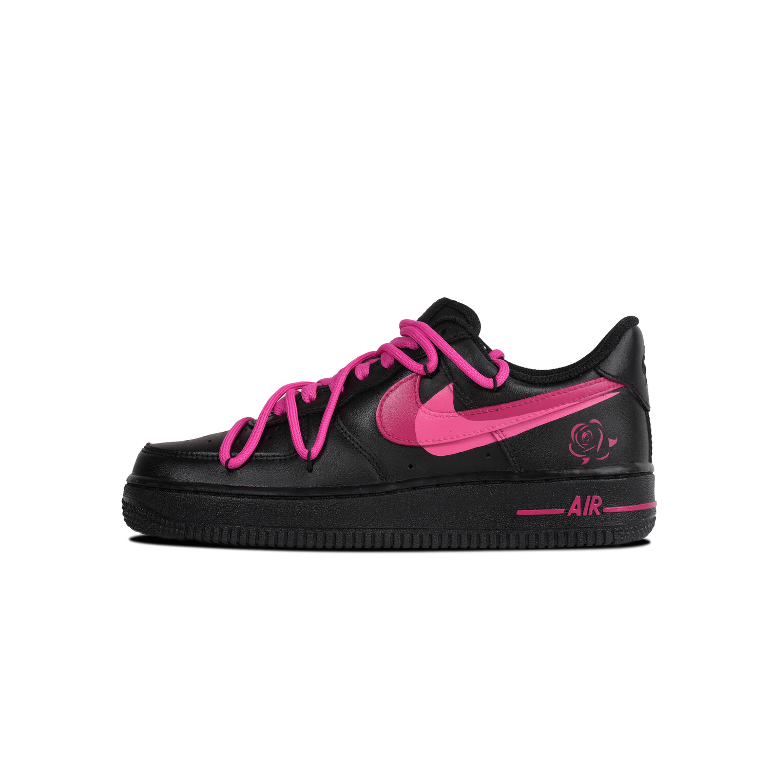 

Кроссовки Nike Air Force 1 Skateboard Shoes Men Low-Top Black Pink
