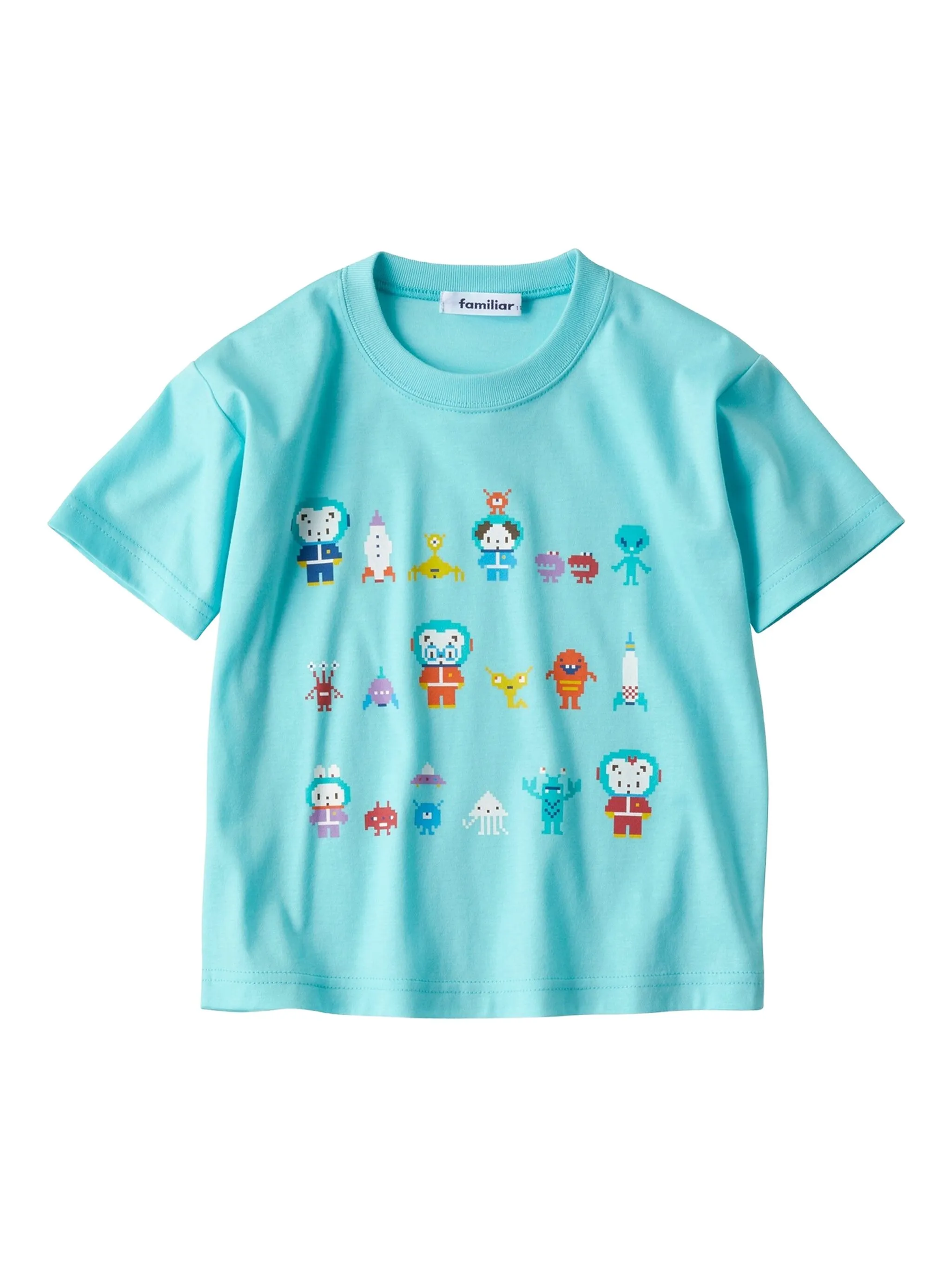 

Футболка с принтом Familiar, синий