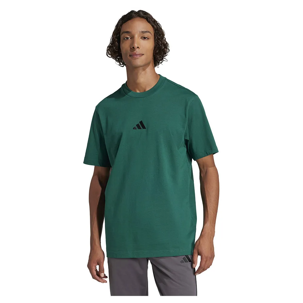 

Футболка с коротким рукавом adidas Essentials Small Logo Single Jersey, зеленый