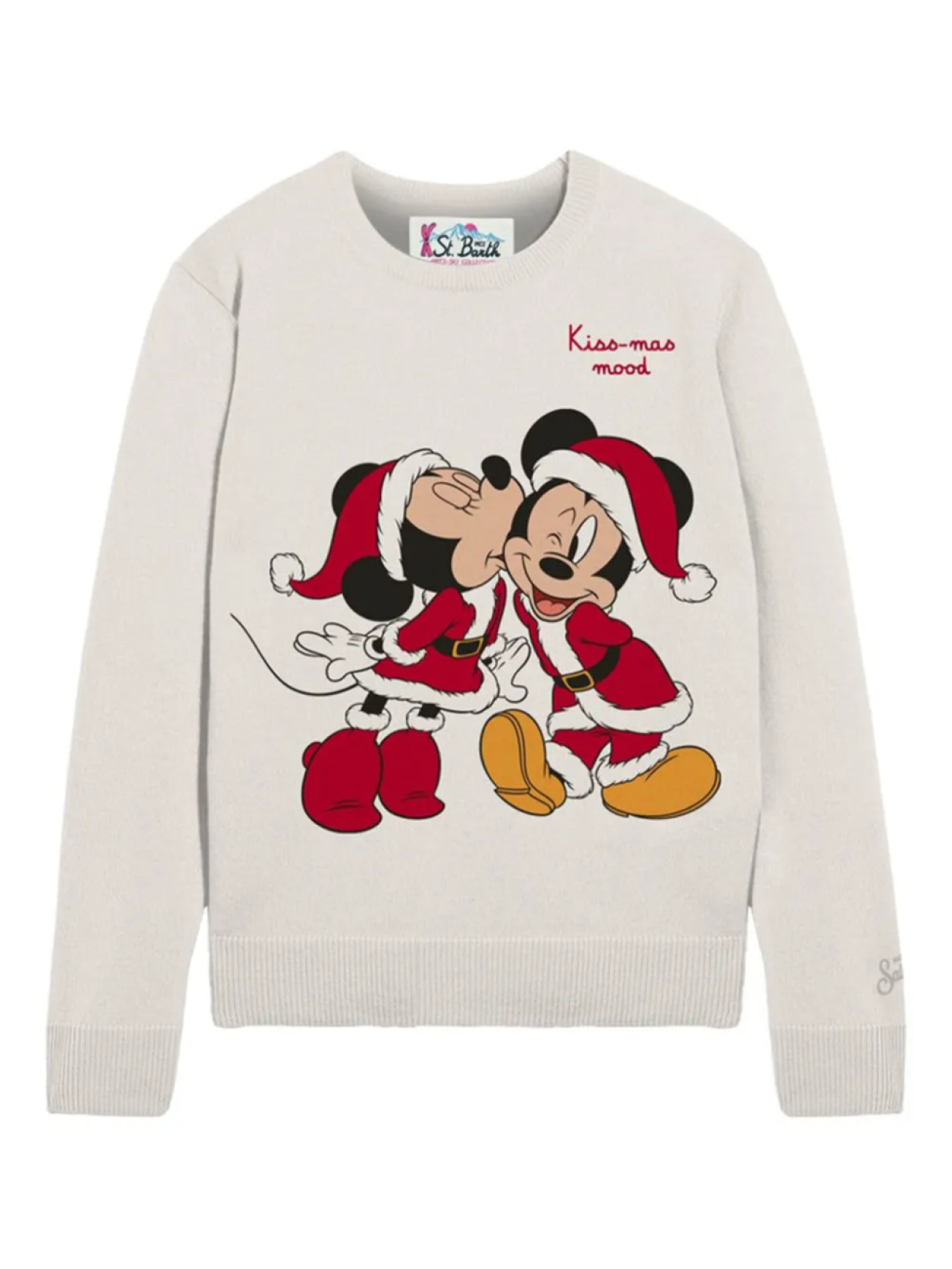 

Джемпер Princess из коллаборации с Disney MC2 Saint Barth Kids, белый