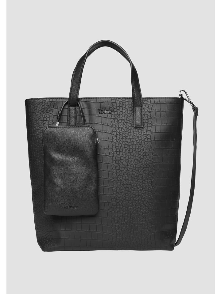 

Наплечная сумка s.Oliver Taschen Tasche, черный