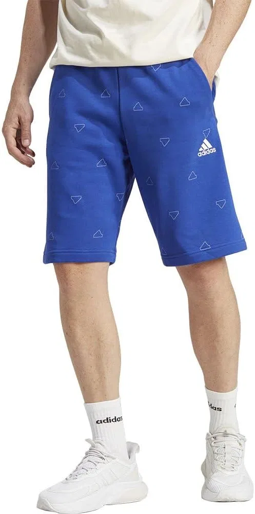 Мужские шорты adidas Seasonal Essentials с монограммой и графическим принтом - Повседневные шорты - Шорты — фото 2