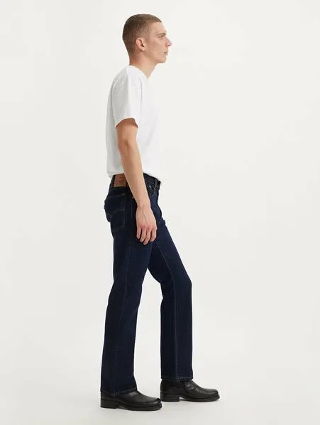Джинсы-клеш 517 темно-синего цвета Levi's, Dark Indigo - Flat Finish — фото 3