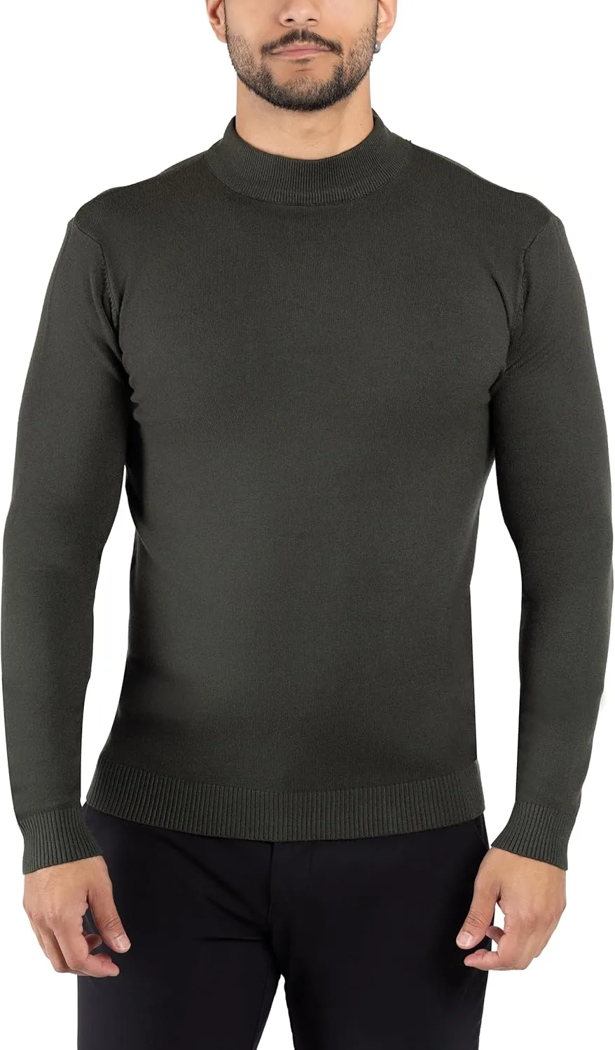 

Мужской свитер X RAY с воротником-стойкой, мягкий и облегающий