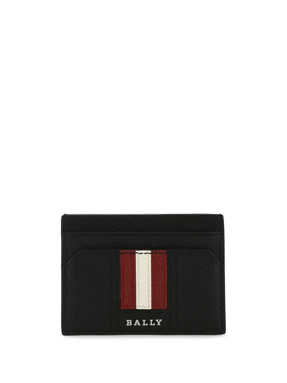 

Визитница в полоску Bally, черный