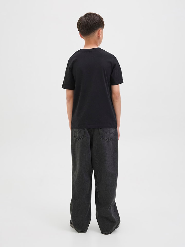 JACK & JONES Junior Джинсы «Рон» - удобный крой - черные — фото 2