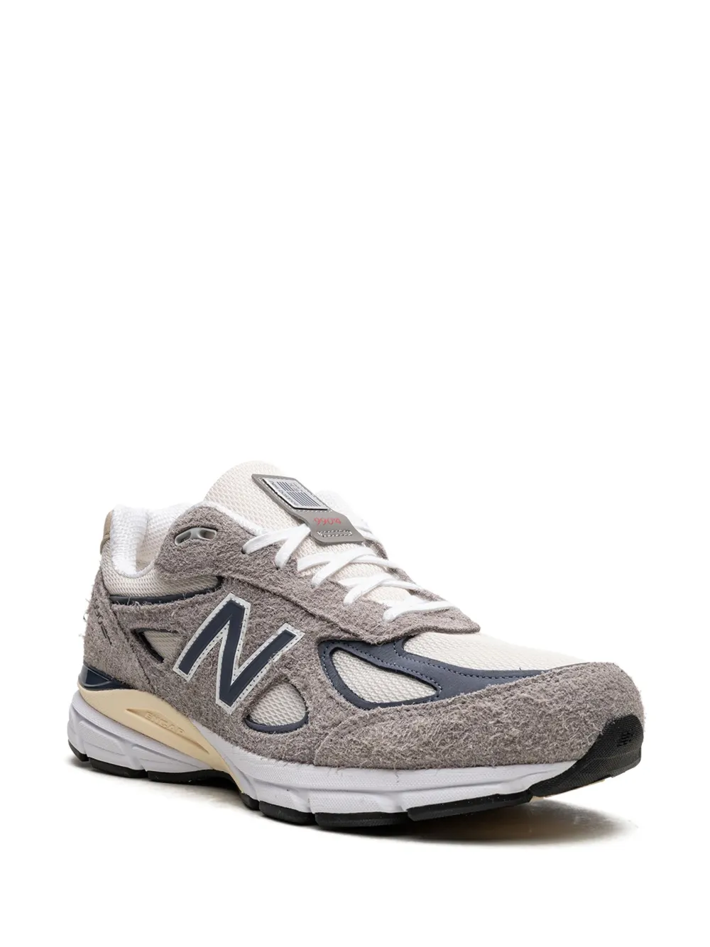 Кроссовки 990v4 «Сделано в США — серые/темно-синие» NEW BALANCE, серый — фото 2
