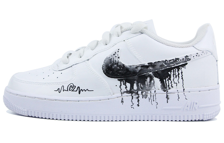 

Кроссовки Nike Air Force 1 Skateboard Shoes Men Low-Top White Black